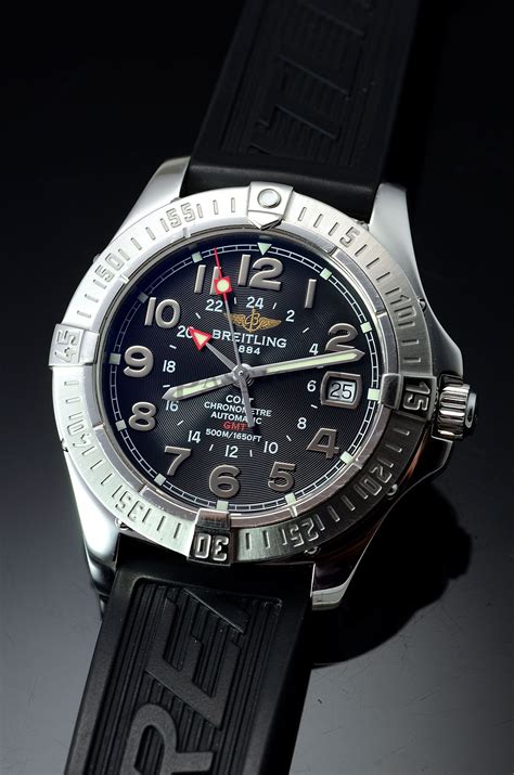 breitling colt gmt 40mm|breitling aeromarine colt gmt.